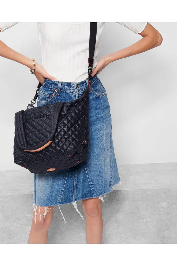 MZ Wallace Sutton Deluxe Medium Quilted Bag 1285X1590 | Black Rec