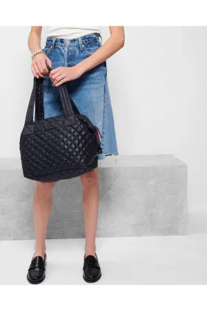MZ Wallace Sutton Deluxe Medium Quilted Bag 1285X1590 | Black Rec