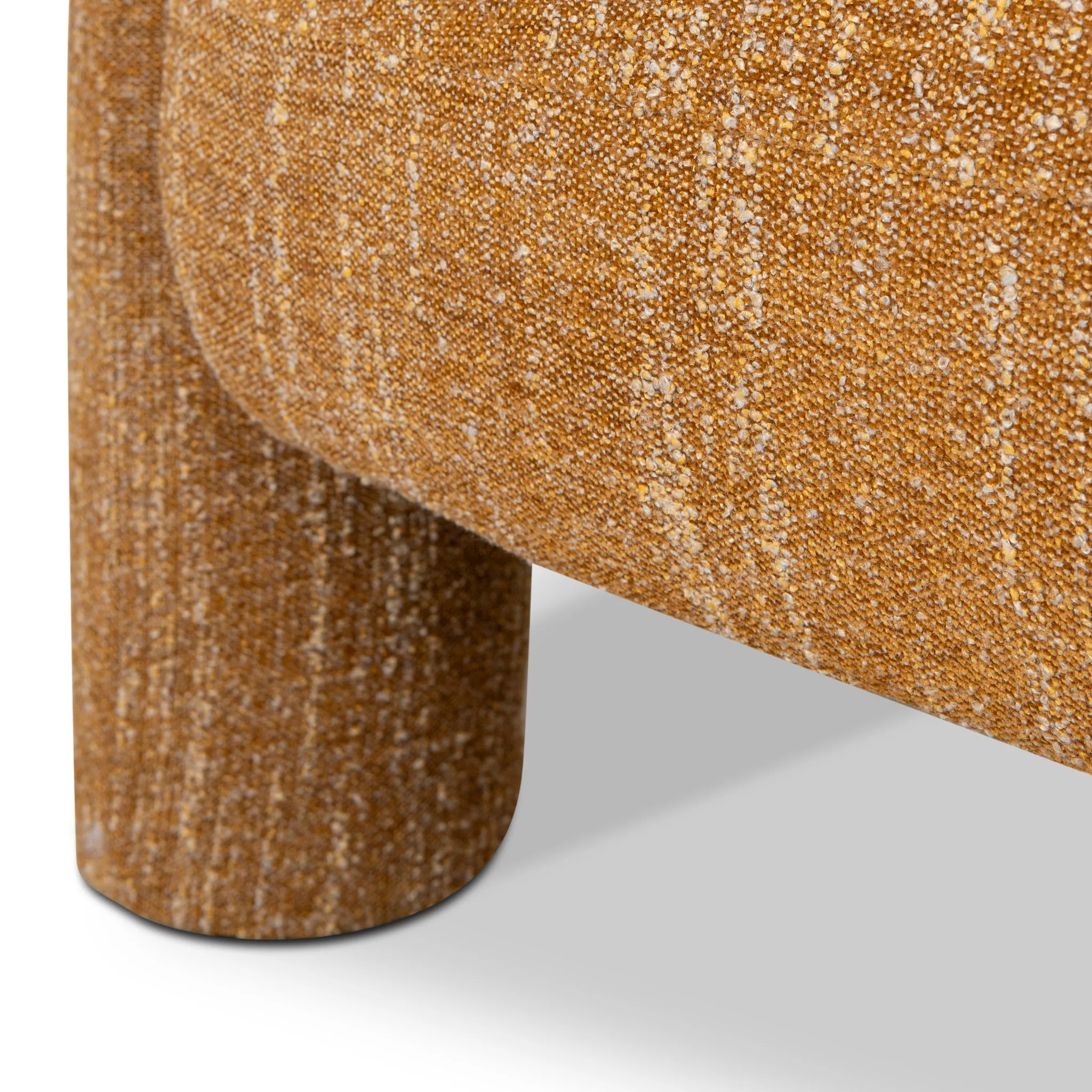 Nico Fabric Armchair - Ginger Brown