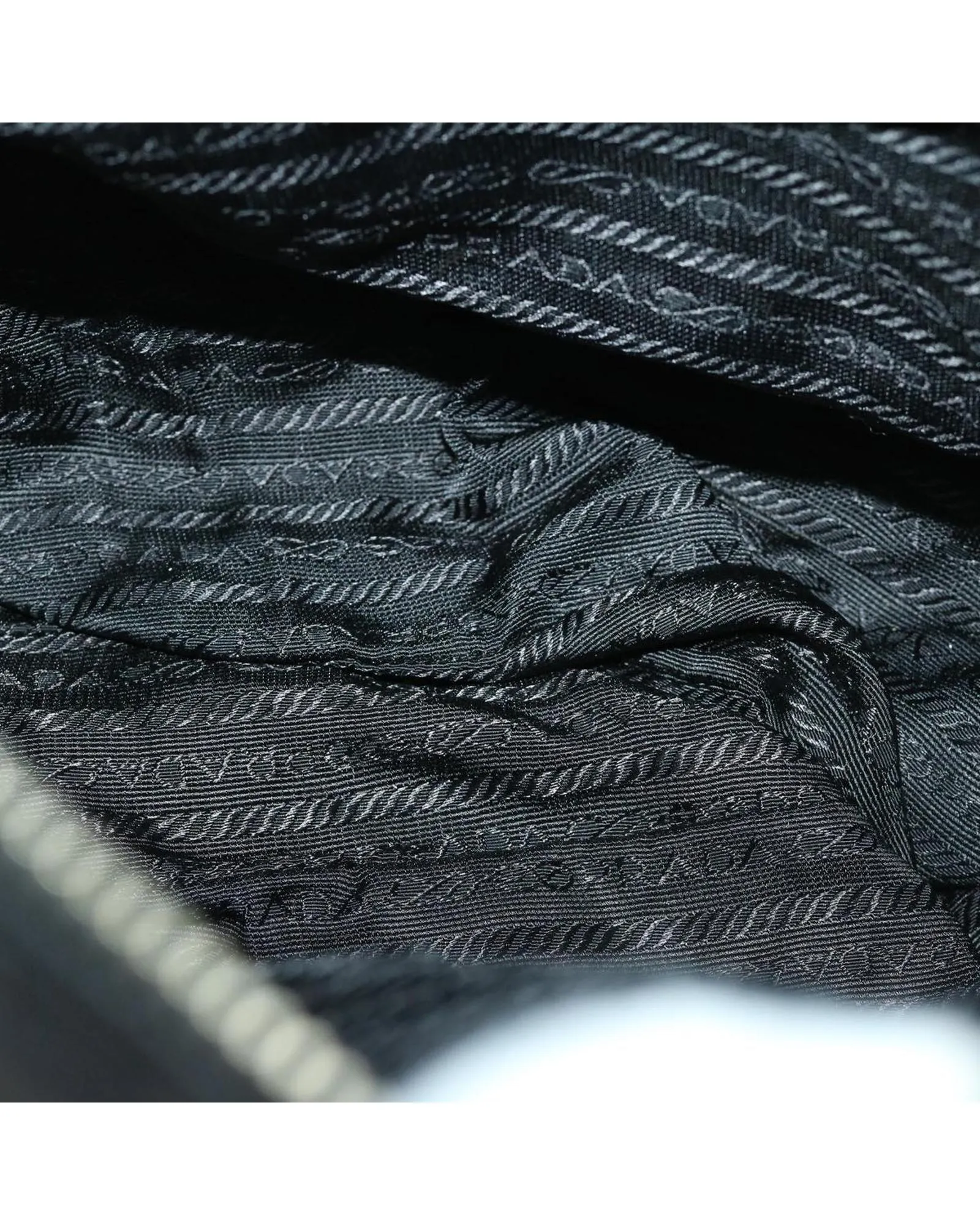 Nylon Shoulder Bag with Authentic PRADA Design