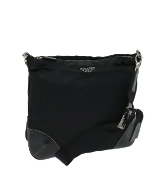 Nylon Shoulder Bag with Authentic PRADA Design