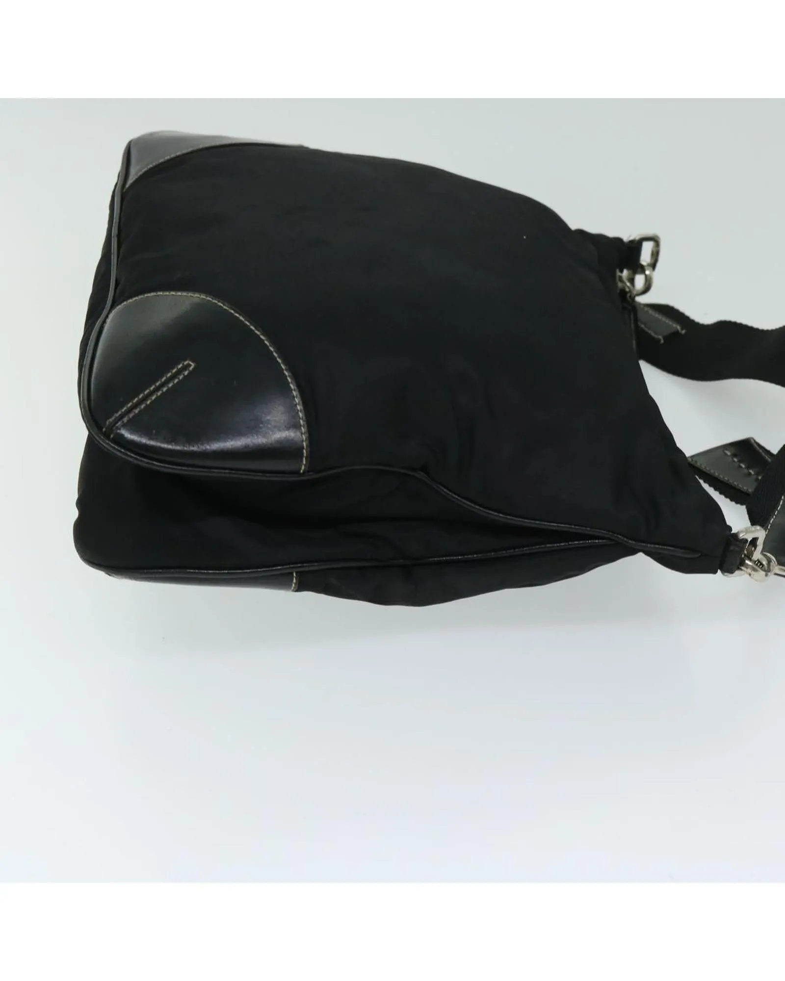 Nylon Shoulder Bag with Authentic PRADA Design