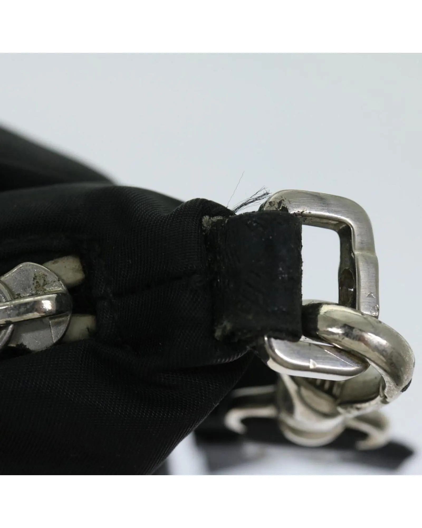 Nylon Shoulder Bag with Authentic PRADA Design