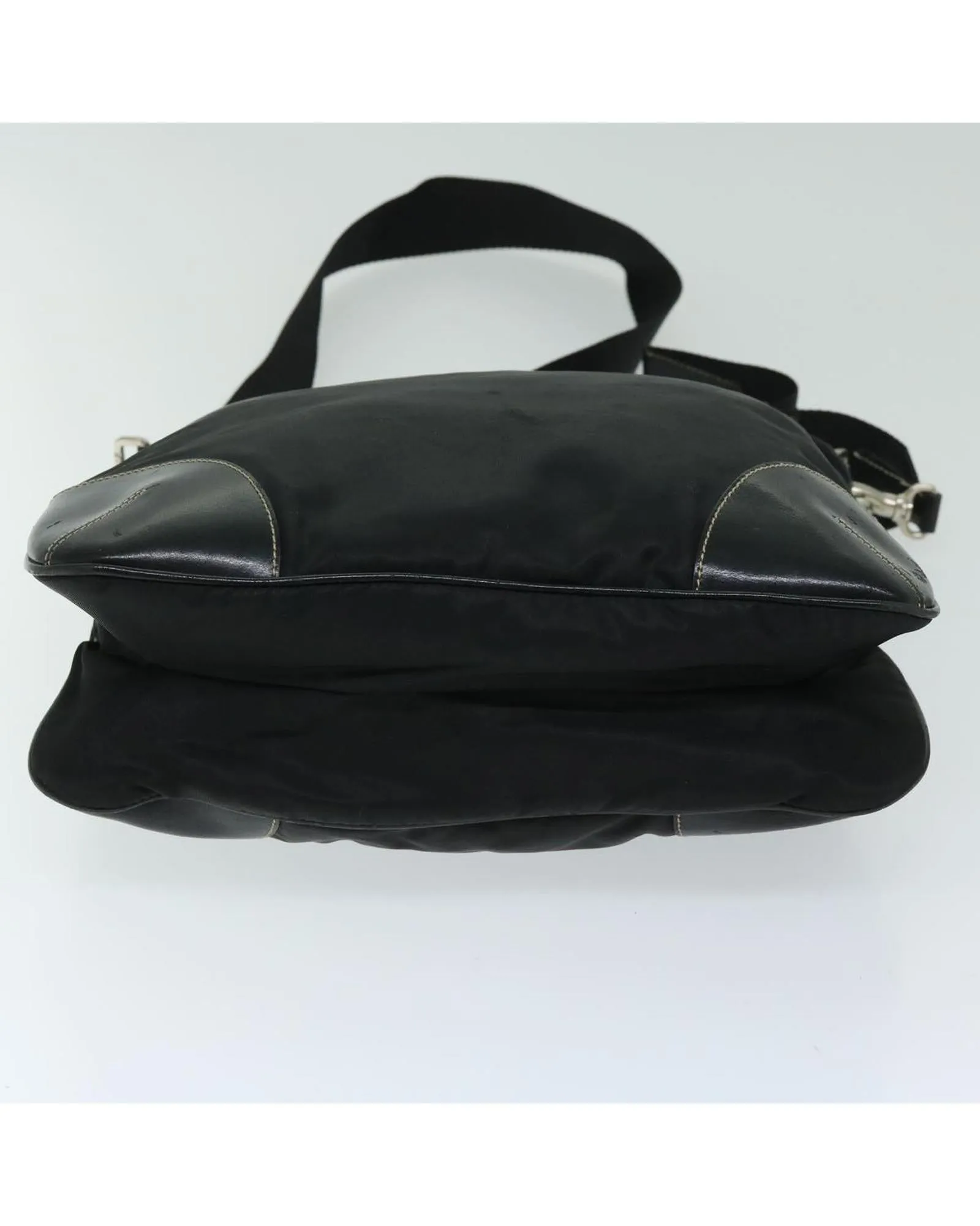 Nylon Shoulder Bag with Authentic PRADA Design