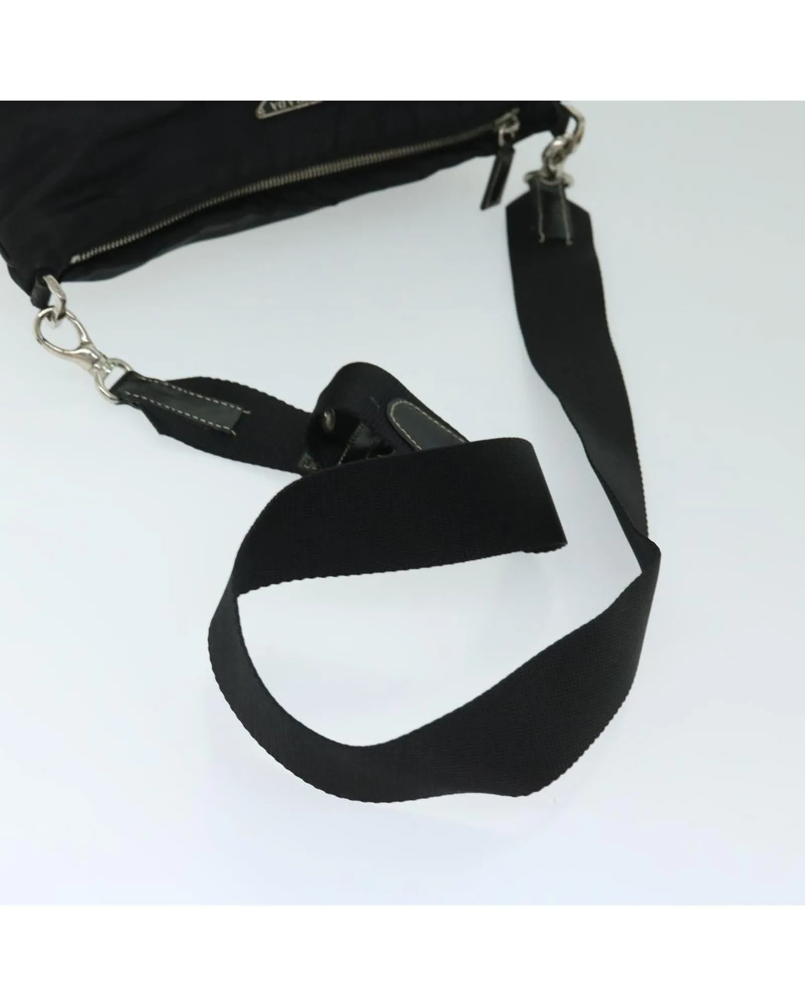 Nylon Shoulder Bag with Authentic PRADA Design