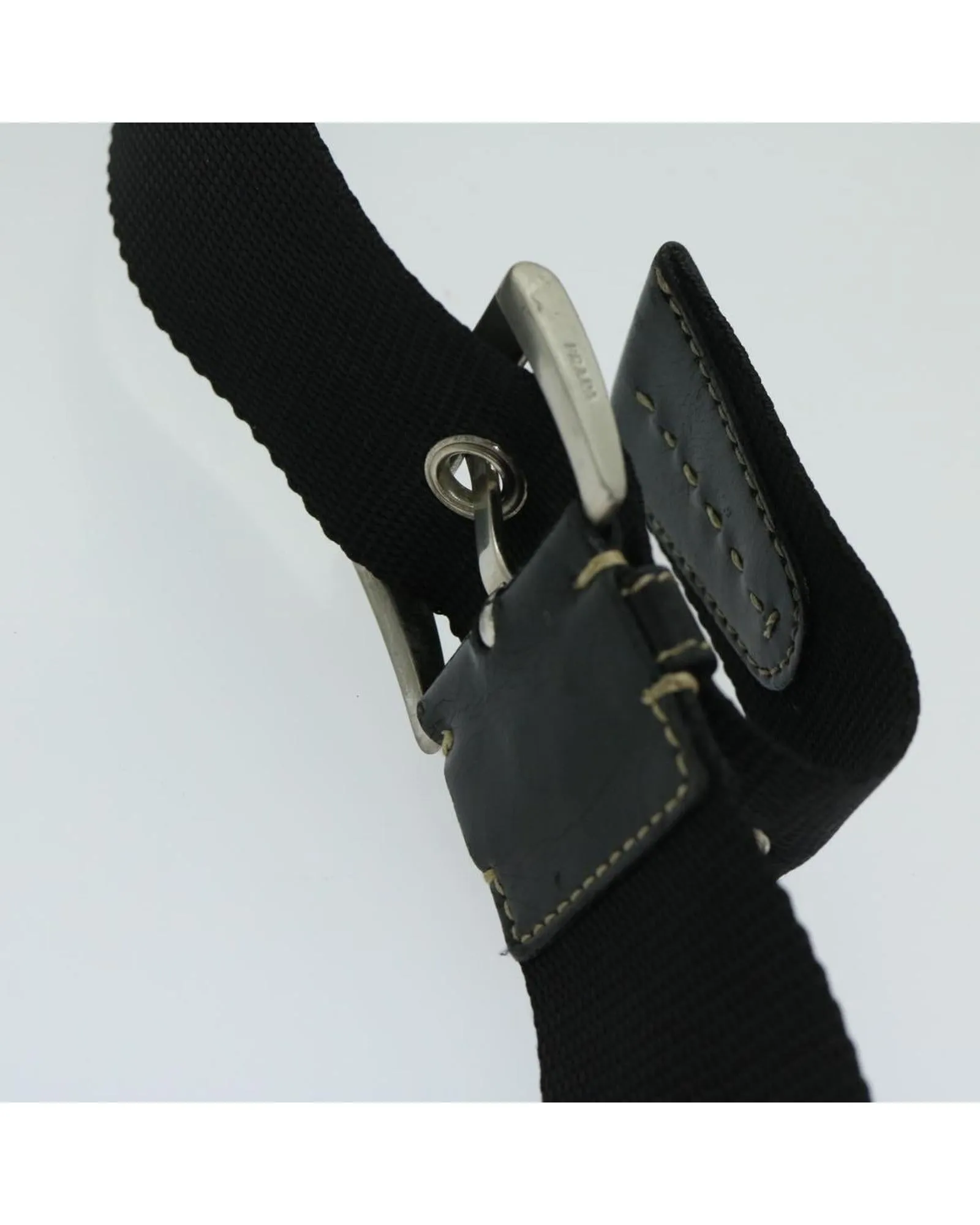 Nylon Shoulder Bag with Authentic PRADA Design