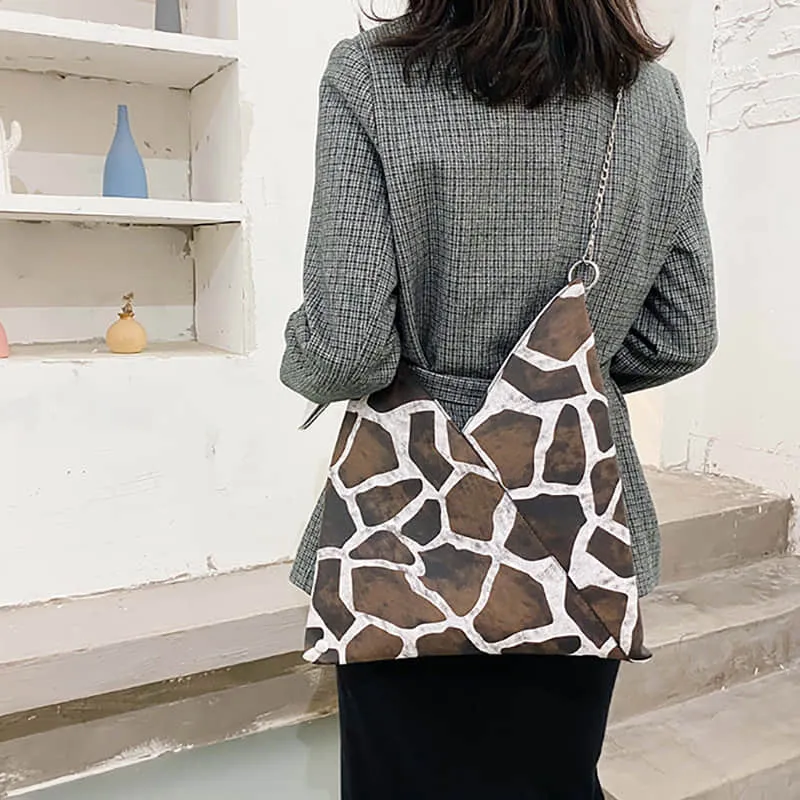 Personalized retro women's bag texture tote bag