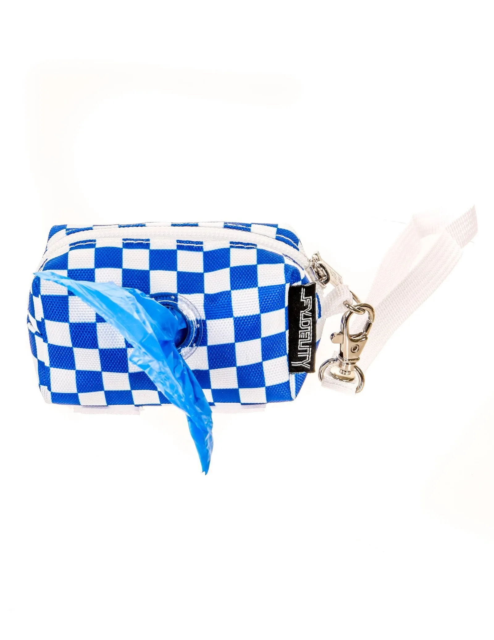 poopyCUTE | Cute Poop Bag Holder | INDY Check Cyan