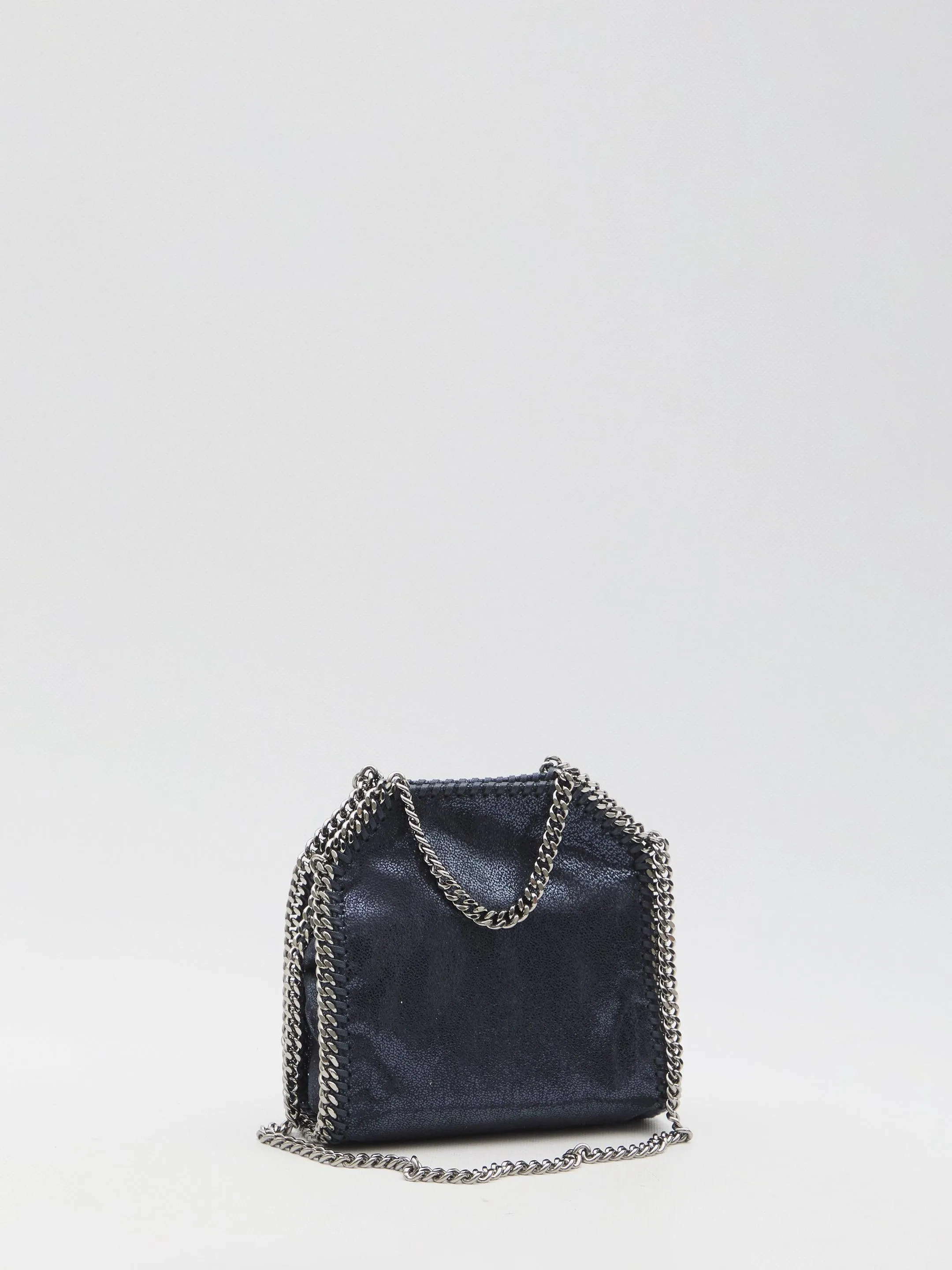 Stella Mccartney Falabella Micro Tote Bag in Navy