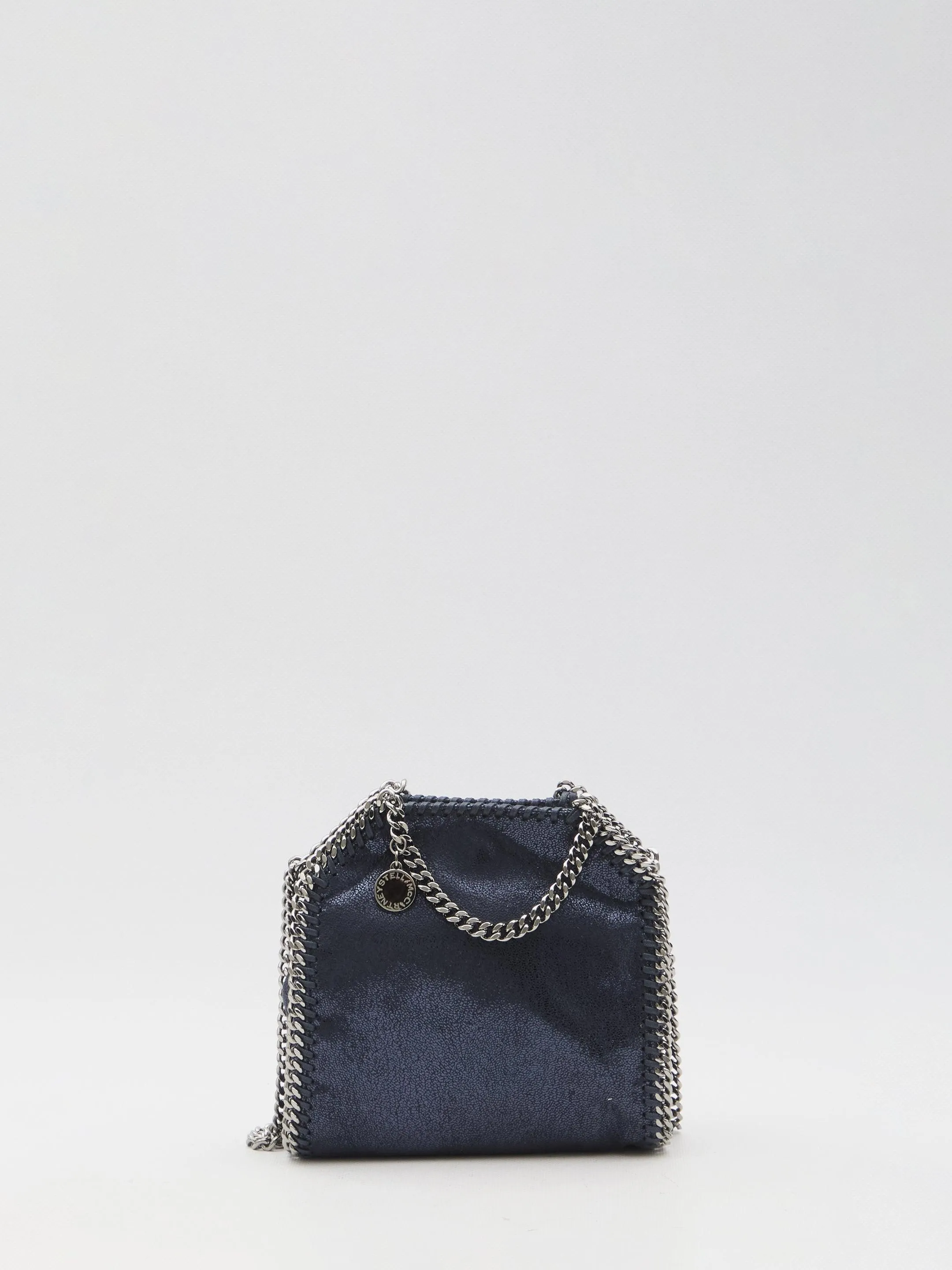 Stella Mccartney Falabella Micro Tote Bag in Navy