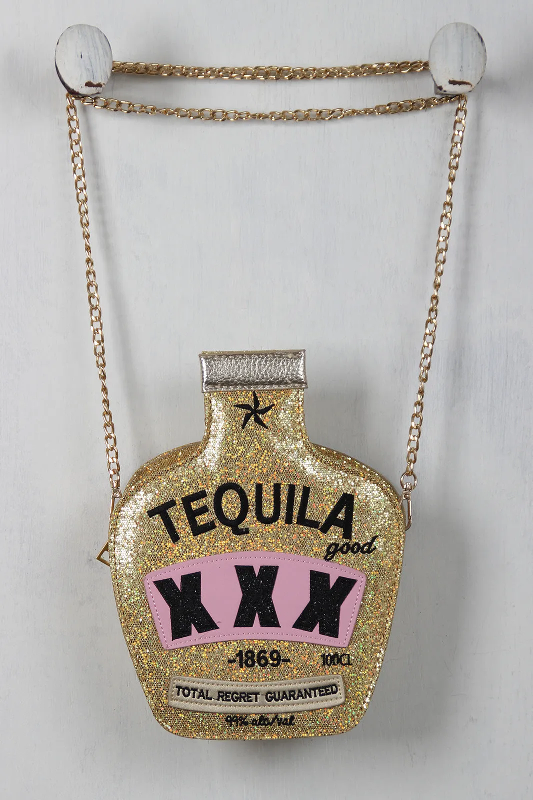 Tequila Shimmering Statement Bag