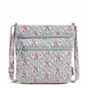 Triple Zip Hipster Crossbody Bag - Mon Amour Gray