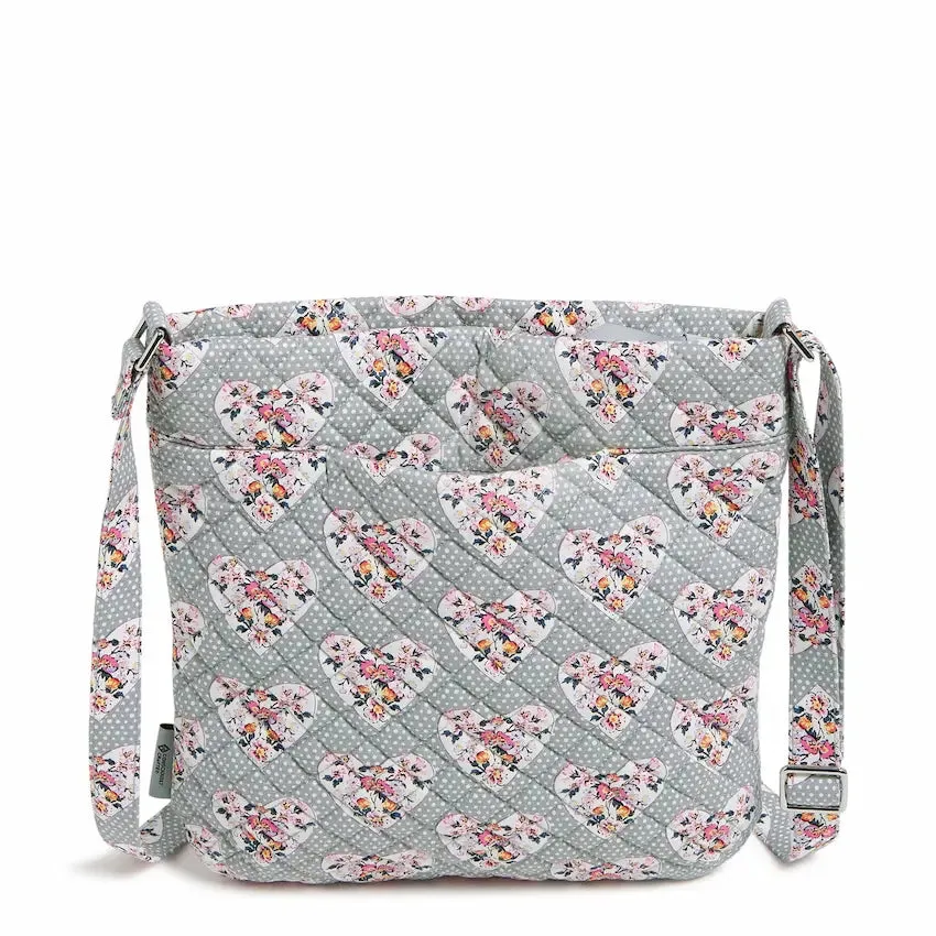 Triple Zip Hipster Crossbody Bag - Mon Amour Gray