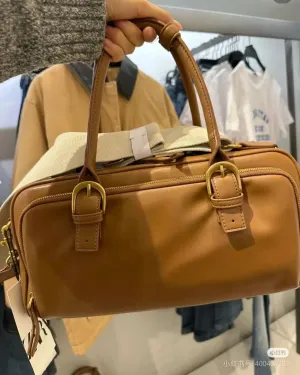UAKISS  -  Handbags For Women Wide Shoulder Strap Bags Casual Leather Messenger Crossbody Bag Large Capacity Handbag Women's Bags