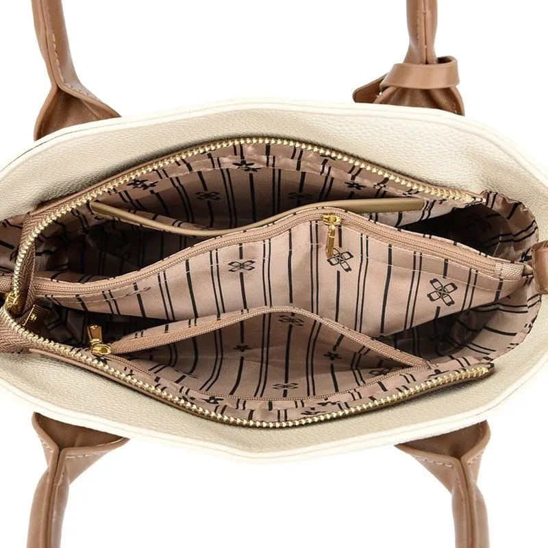 Woman Tote Handbags Small Leather Multifunction Zipper Crossbody Purses