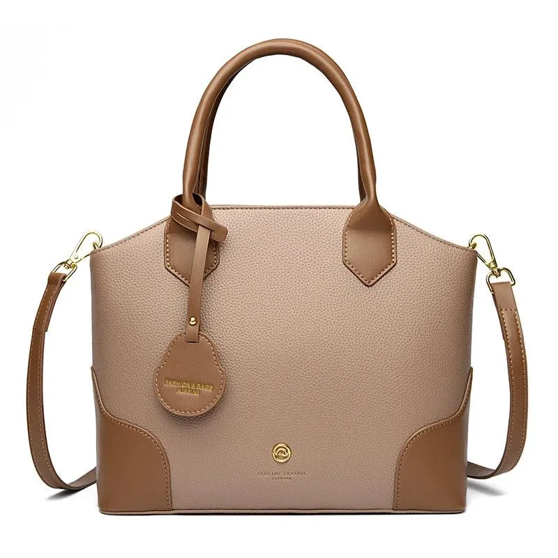 Woman Tote Handbags Small Leather Multifunction Zipper Crossbody Purses