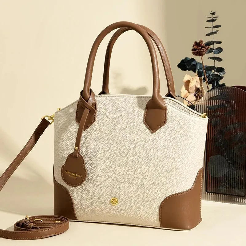 Woman Tote Handbags Small Leather Multifunction Zipper Crossbody Purses