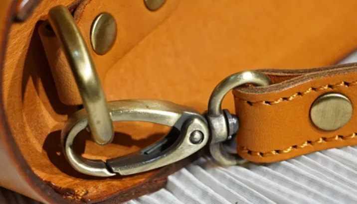 Womens Structured Leather Satchel Crossbody Bags